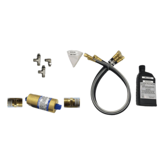 Autopilot pump fitting kit for ORB steering system with steady steer