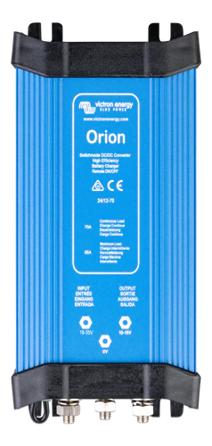 Victron Orion-Tr IP20 24/12-70A Non-Isolated DC-DC converter w/ binding posts