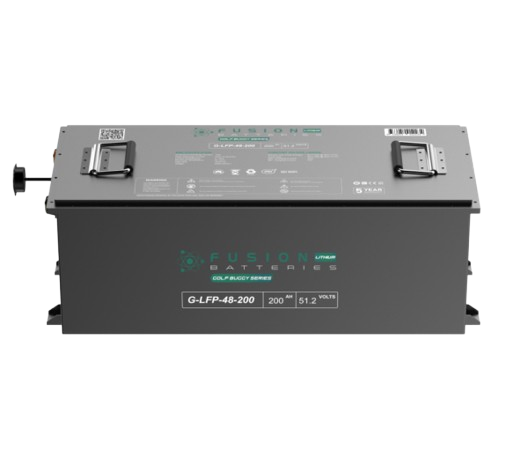 Golf Cart Litihum w/ screen IP65 G-LFP-48-200 - 48Volts, 200Ah