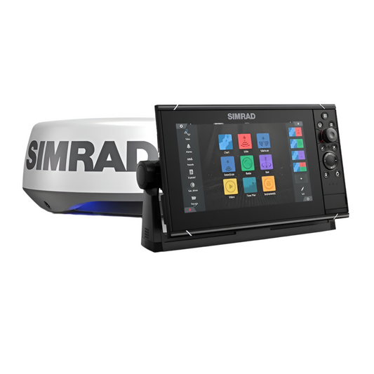 Simrad NSS9 evo3S with world basemap & HALO20+ Radar - 000-15556-009