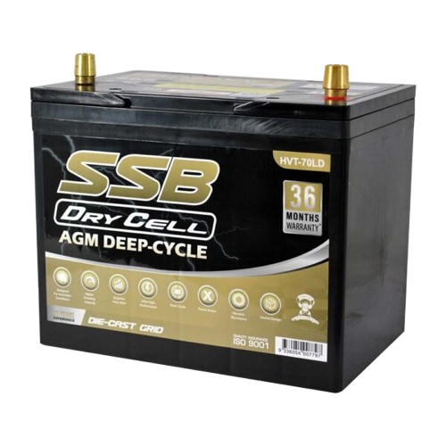 HVT Deep Cycle HVT-70LD - 12Volts, 620CCA, 85Ah