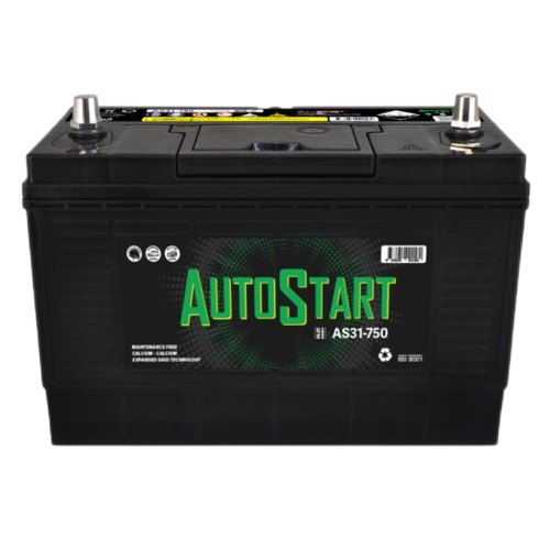 Autostart AS31-750 - 12Volts, 1000CCA, 80Ah
