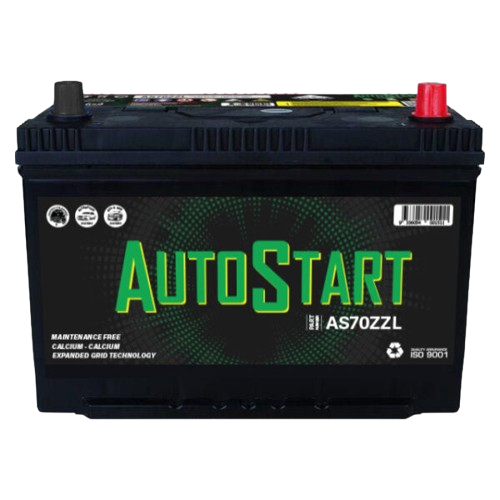 Autostart AS70ZZL - 12Volts, 730CCA, 65Ah
