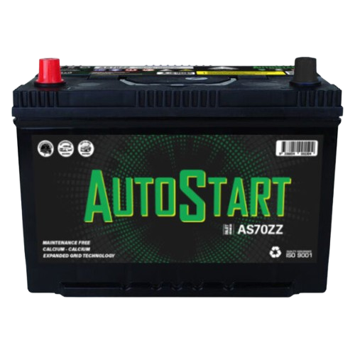 Autostart AS70ZZ - 12Volts, 730CCA, 65Ah