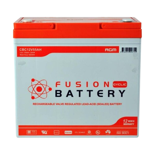 CBC AGM CBC12V55AH - 12Volts, 55Ah