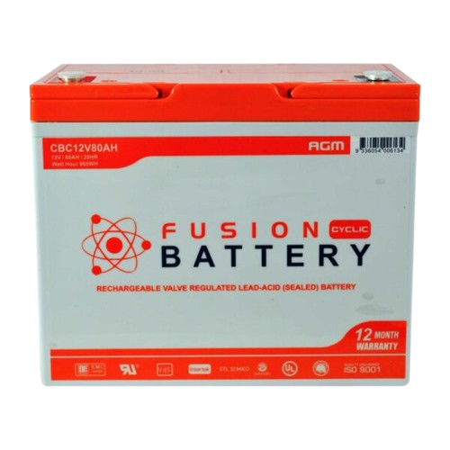 CBC AGM CBC12V80AH - 12Volts, 80Ah