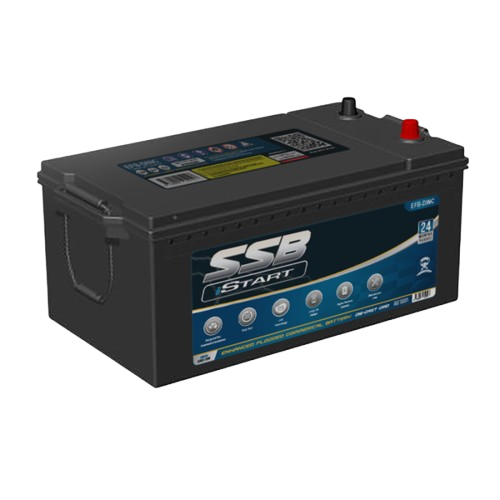 EFB Stop Start Truck 488mm Base L EFB-DINC - 12Volts, 1280CCA, 220Ah