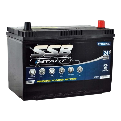 EFB Stop Start EFB70ZZL - 12Volts, 900CCA, 85Ah