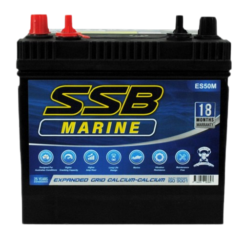 ES Marine Starting ES50M - 12Volts, 550CCA, 55Ah