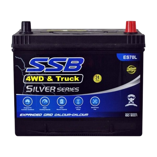ES Silver Automotive ES70L - 12Volts, 670CCA, 70Ah
