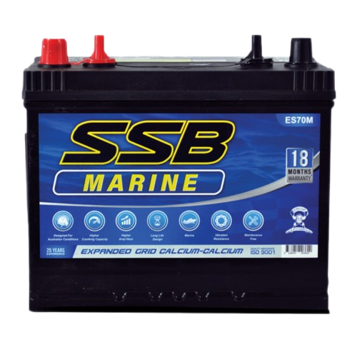 ES Marine Starting ES70M - 12Volts, 680CCA, 70Ah