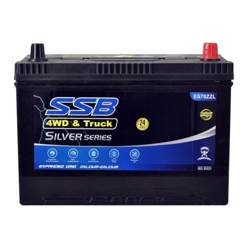 ES Silver Automotive ES70ZZL - 12Volts, 760CCA, 80Ah