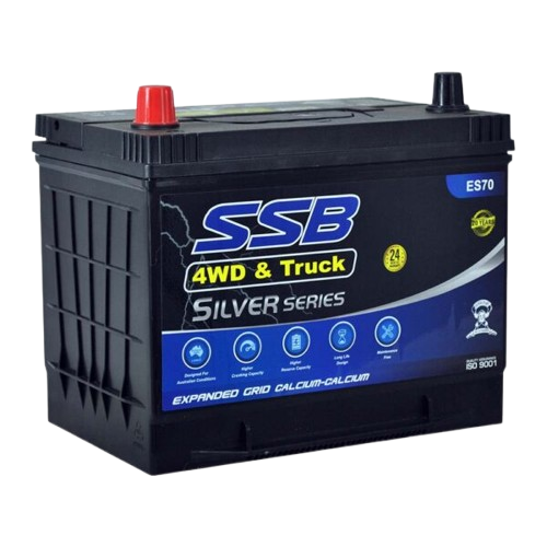 ES Silver Automotive ES70 - 12Volts, 670CCA, 70Ah