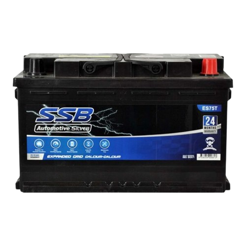 ES Silver Automotive ES75T - 12Volts, 800CCA, 80Ah