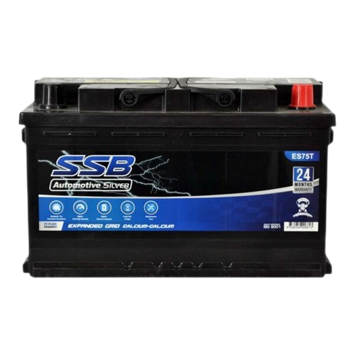 ES Silver Automotive ES75T - 12Volts, 800CCA, 80Ah