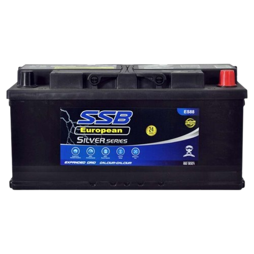 ES Silver Automotive ES88 - 12Volts, 840CCA, 80Ah
