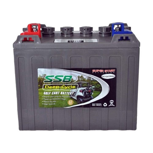 Golf Cart Flooded GC12V150AH - 12Volts, -CCA, 150Ah