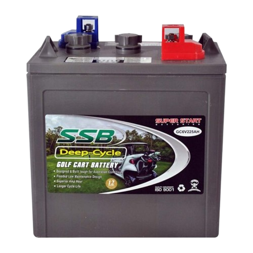 Golf Cart Flooded GC6V225AH - 6Volts, -CCA, 226Ah