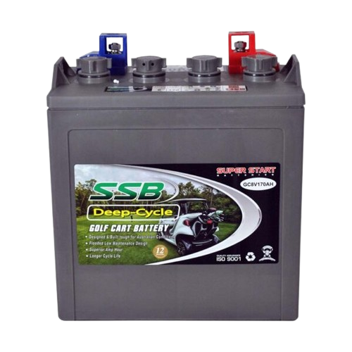 Golf Cart Flooded GC8V170AH - 8Volts, -CCA, 172Ah