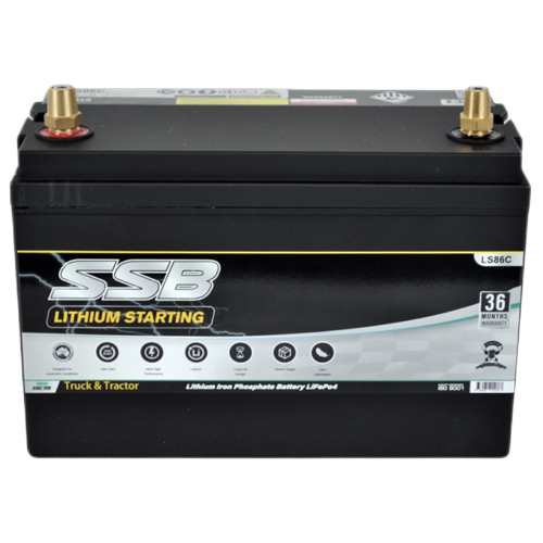 SSB LS Dual Purpose High Capacity LS86C - 12.8Volts, 2000CCA, 120Ah
