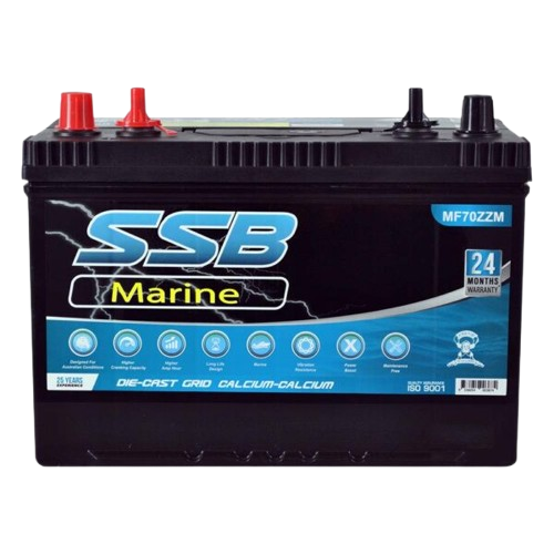 MF Marine Starting MF70ZZM - 12Volts, 940CCA, 90Ah