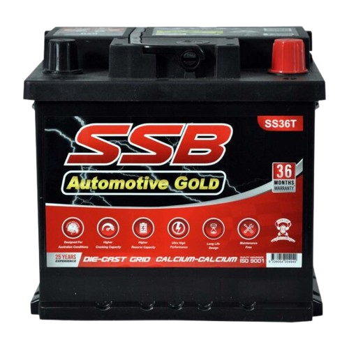 SS Automotive Gold SS36T - 12Volts, 610CCA, 45Ah