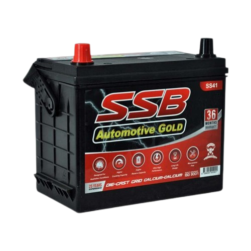 SS Automotive Gold SS41 - 12Volts, 400CCA, 32Ah