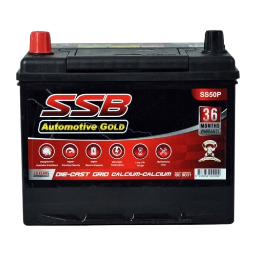 SS Automotive Gold SS50P - 12Volts, 680CCA, 50Ah