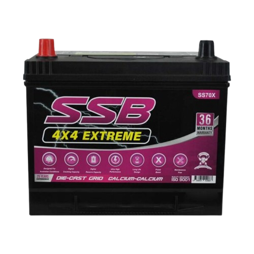 SS Automotive Extreme SS70X - 12Volts, 890CCA, 75Ah
