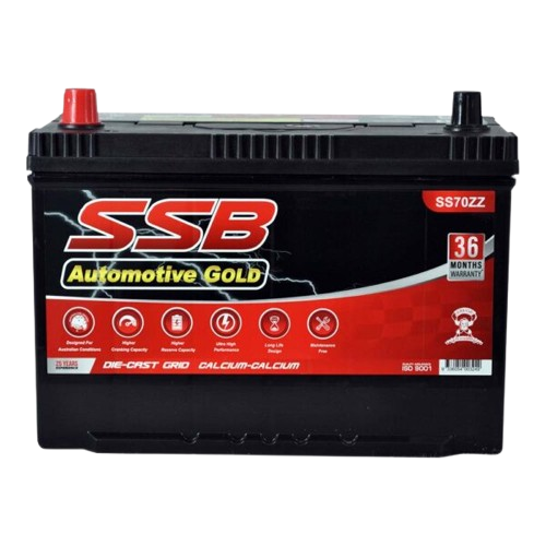 SS Automotive Gold SS70ZZ - 12Volts, 900CCA, 75Ah