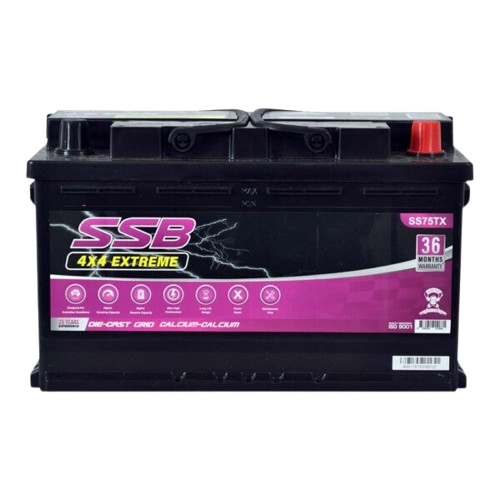 SS Automotive Extreme SS75TX - 12Volts, 950CCA, 82Ah