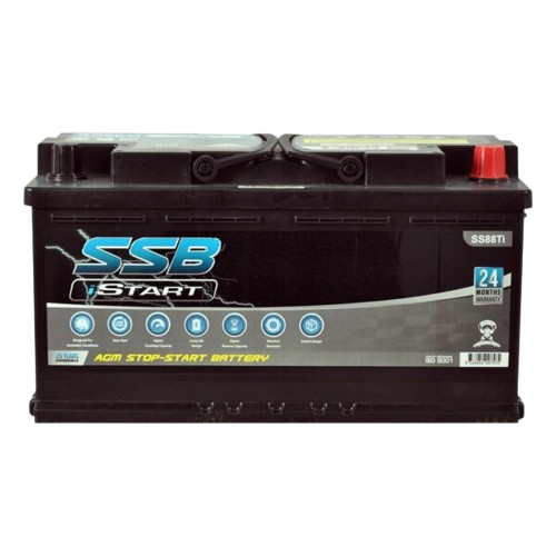 SSTi punch plate SS88Ti - 12Volts, 1100CCA, 95Ah