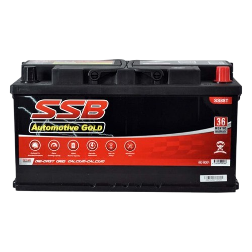 SS Automotive Gold SS88T - 12Volts, 990CCA, 88Ah