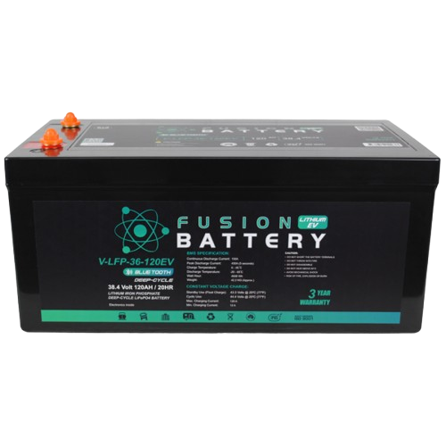 Fusion Lithium Deep Cycle EV V-LFP-36-120EV - 36Volts, 120Ah