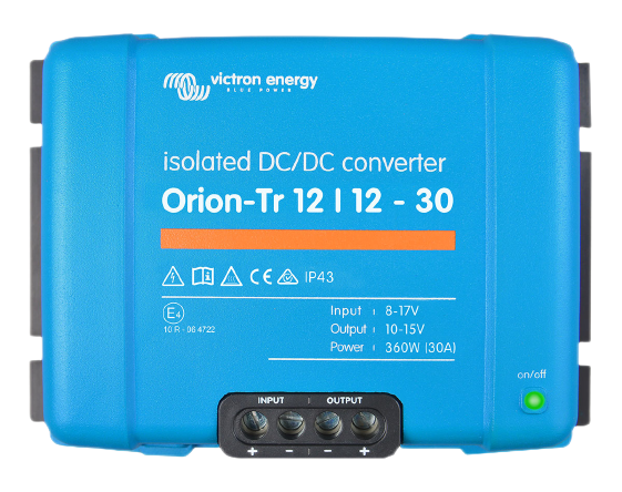 Victron Orion-Tr 12/12-30A (360W) Isolated DC-DC converter