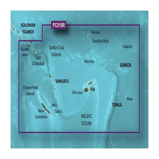 BlueChart g3 Vision microSD - New Caledonia to Fiji