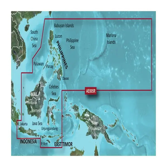 BlueChart g3 Vision microSD - Philippines - Java - Mariana Island