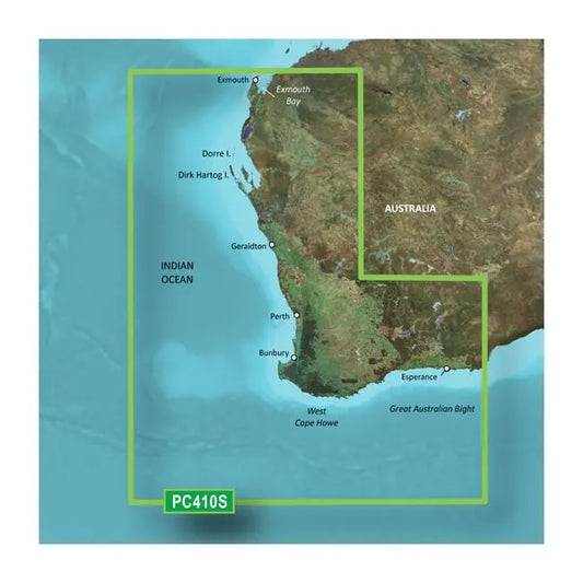 BlueChart g3 Vision microSD - Esperance to Exmouth Bay