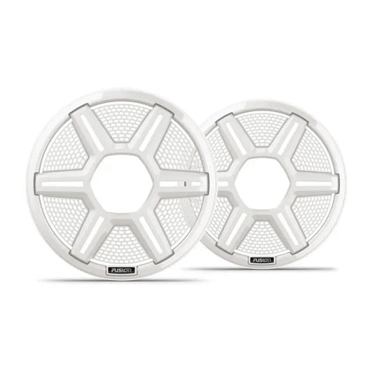 Fusion Apollo™ Speaker grilles, 7.7" Shielded white speaker grilles (pair)