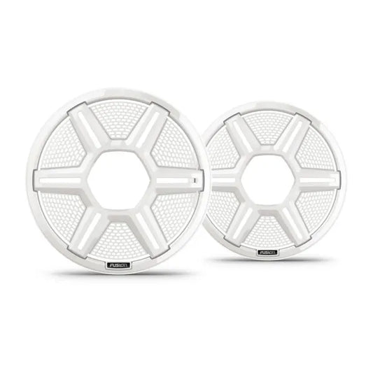 Fusion Apollo™ Speaker grilles, 8.8" Shielded white speaker grilles (pair)