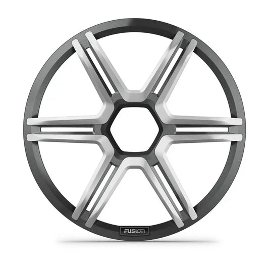 Fusion Apollo™ Subwoofer grille, 12" Sports gray subwoofer grille