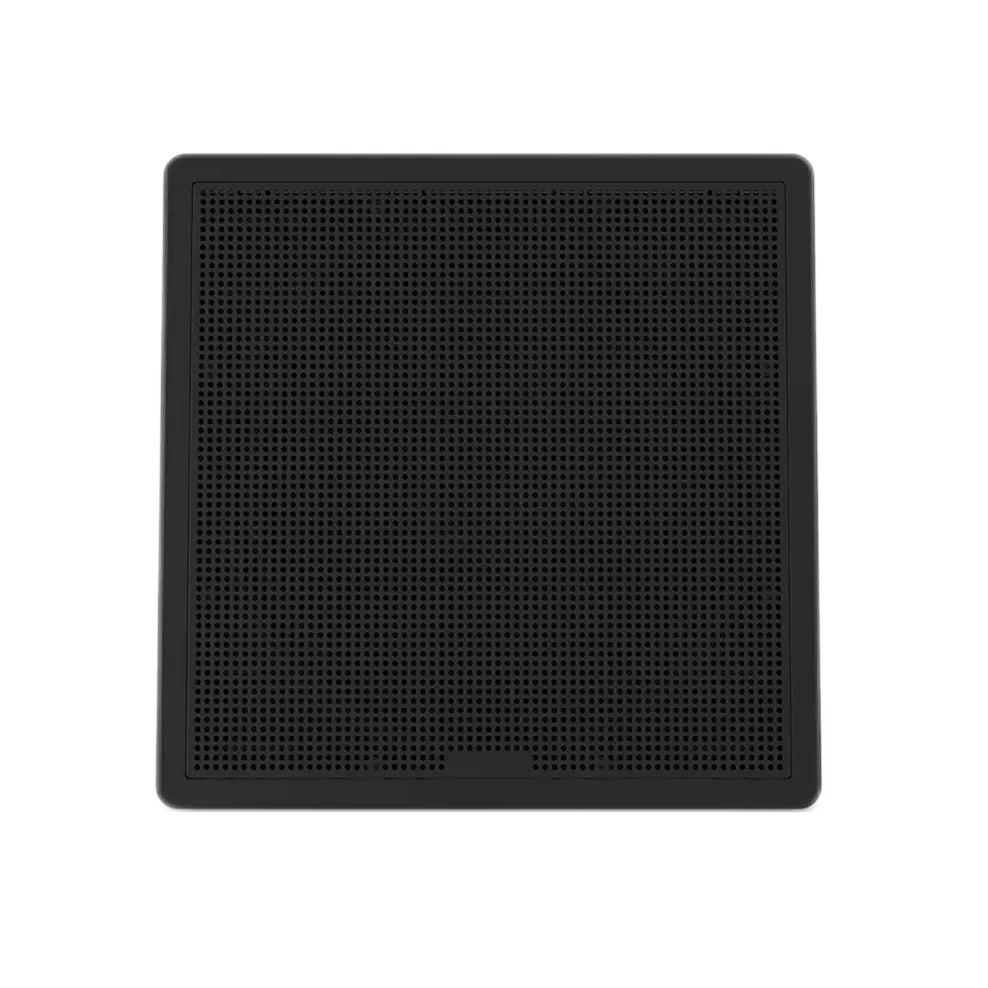 Fusion® FM Series Marine Subwoofers, 10" 400-Watt Square Black Flush-Mount Marine Subwoofer