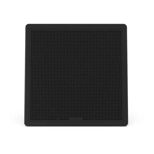 Fusion® FM Series Marine Subwoofers, 10" 400-Watt Square Black Flush-Mount Marine Subwoofer