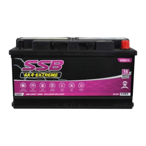 SS Automotive Extreme SS88TX - 12Volts, 1100CCA, 95Ah