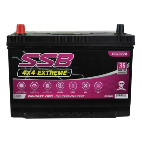 SS Automotive Extreme SS70ZZX - 12Volts, 1000CCA, 92Ah