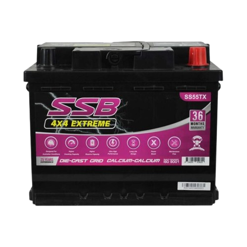 SS Automotive Extreme SS55TX - 12Volts, 750CCA, 60Ah