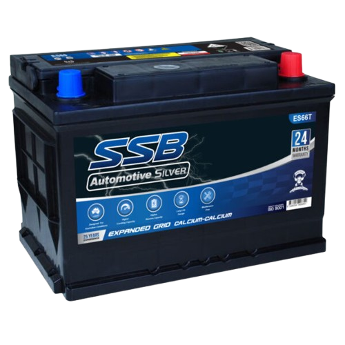 ES Silver Automotive ES66T - 12Volts, 700CCA, 72Ah