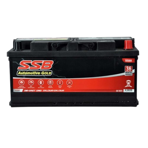SS Automotive Gold SS88 - 12Volts, 900CCA, 80Ah