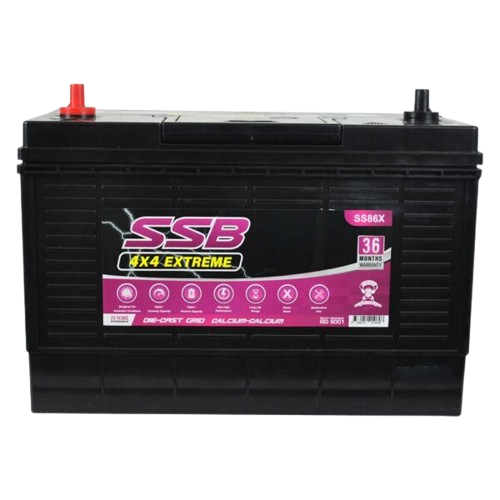 SS Automotive Extreme SS86X - 12Volts, 1100CCA, 100Ah