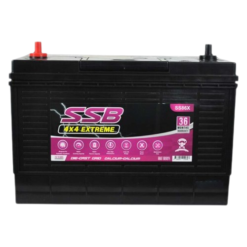 SS Automotive Extreme SS86X - 12Volts, 1100CCA, 100Ah